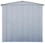 Classic Galvanized Steel Storage Shed, Flute Grey, 6-ft x 5-ft O1D1 - product image 7