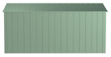 Classic Galvanized Steel Storage Shed, Sage Green, 10-ft x 14-ft X4J7 - product image 5