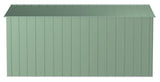 Classic Galvanized Steel Storage Shed, Sage Green, 10-ft x 14-ft L0G0 - product image 7