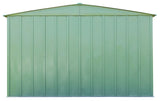 Classic Galvanized Steel Storage Shed, Sage Green, 10-ft x 14-ft X4J7 - product image 8