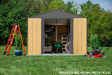 Ironwood Steel Hybrid Shed Kit, Anthracite, 10-ft x 8-ft X0U1 - product image 2