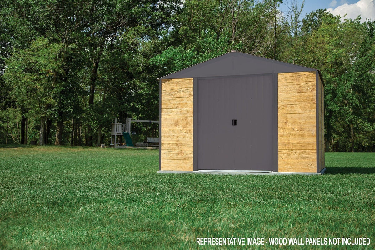 Ironwood Steel Hybrid Shed Kit, Anthracite, 10-ft x 8-ft X0U1 - product image 7