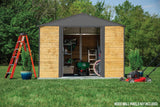 Ironwood Steel Hybrid Shed Kit, Anthracite, 10-ft x 8-ft X0U1 - product image 8