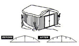 Roof Strengthening Kit for 6x5-ft and 8x6-ft Sheds R3F3 - product image 2
