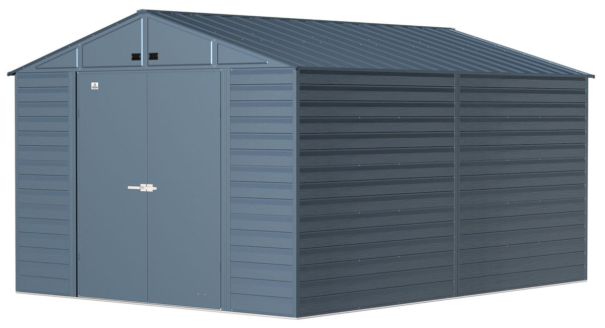 Select Galvanized Steel Storage Shed, Blue Grey, 10-ft x 14-ft T2E1 - product image 2