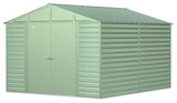 Select Galvanized Steel Storage Shed, Sage Green, 10-ft x 12-ft J1I1 - product image 1