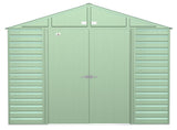 Select Galvanized Steel Storage Shed, Sage Green, 10-ft x 12-ft J1I1 - product image 3