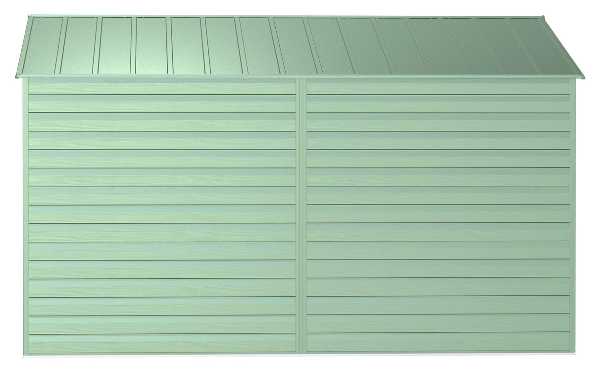 Select Galvanized Steel Storage Shed, Sage Green, 10-ft x 12-ft J1I1 - product image 5
