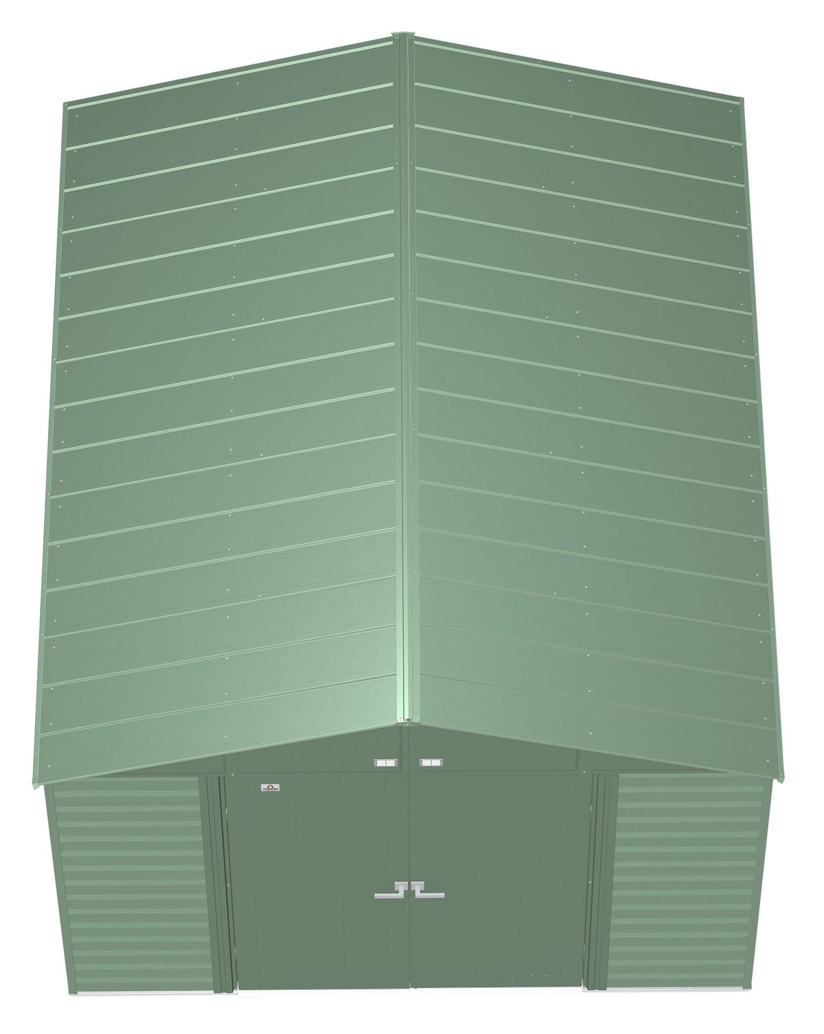 Select Galvanized Steel Storage Shed, Sage Green, 10-ft x 12-ft J1I1 - product image 6