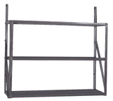Telescoping 3-Tier Galvanized Steel Shelf Kit R4H5 - product image 1