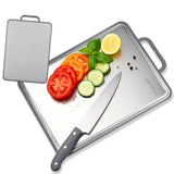 Chopzilla Titanium Dual Sided Cutting Board with Handle, Non-Slip, 15.7-in V1L1 - product image 1