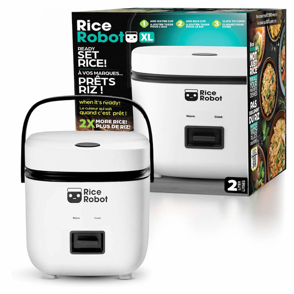 Nonstick Rice Cooker Robot, Large, 2-L Capacity N6Q6