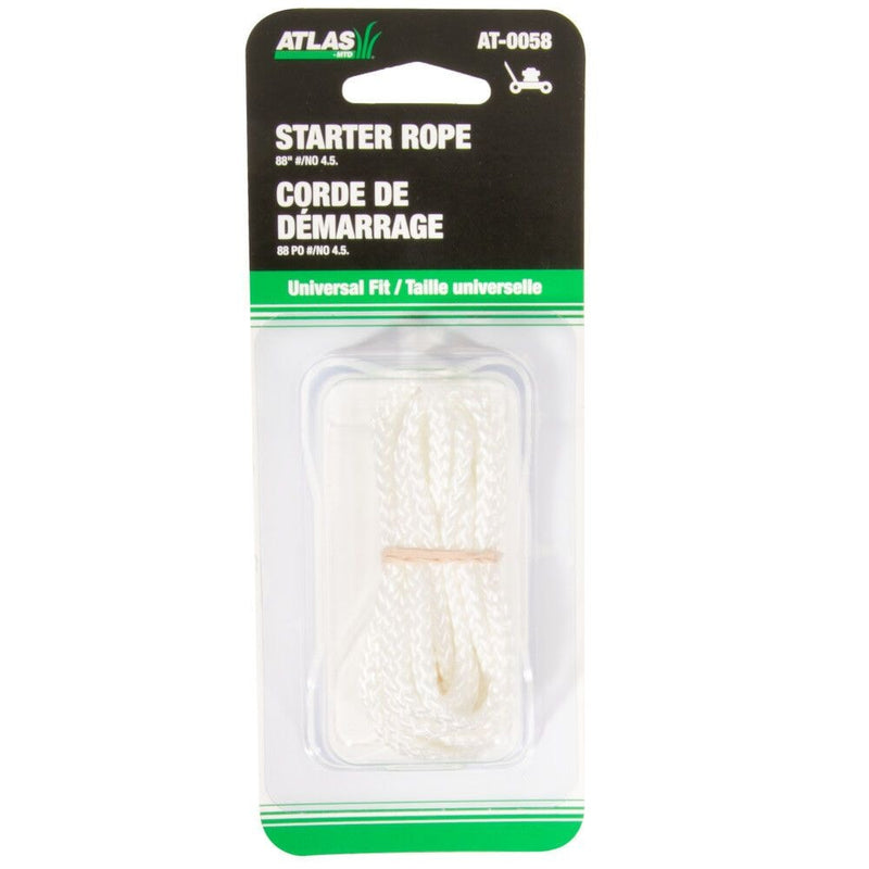 Lawn Mower Replacement Starter Cord/Rope, Nylon, 88-in x 1/8-in P5Z0