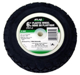 Lawn Mower Replacement Wheel, Wide Tread, 6-in x 1.5-in E2I7 - product image 1
