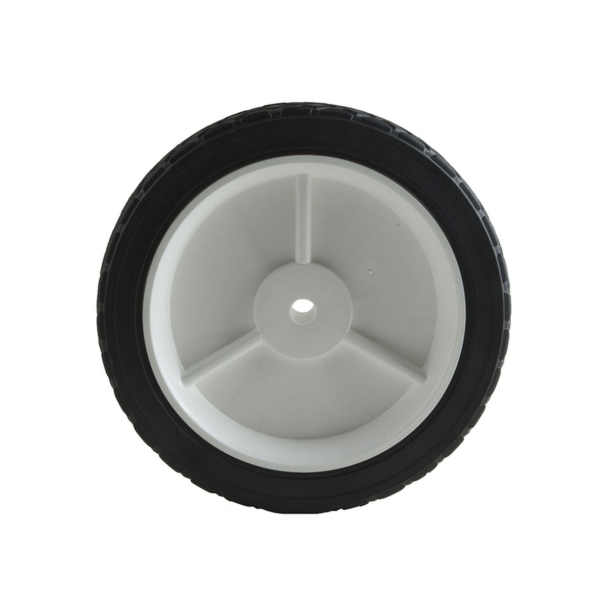 Plastic Lawn Mower Replacement Wheel, Wide Tread 8-in x 1.75-in M6S5 - product image 4