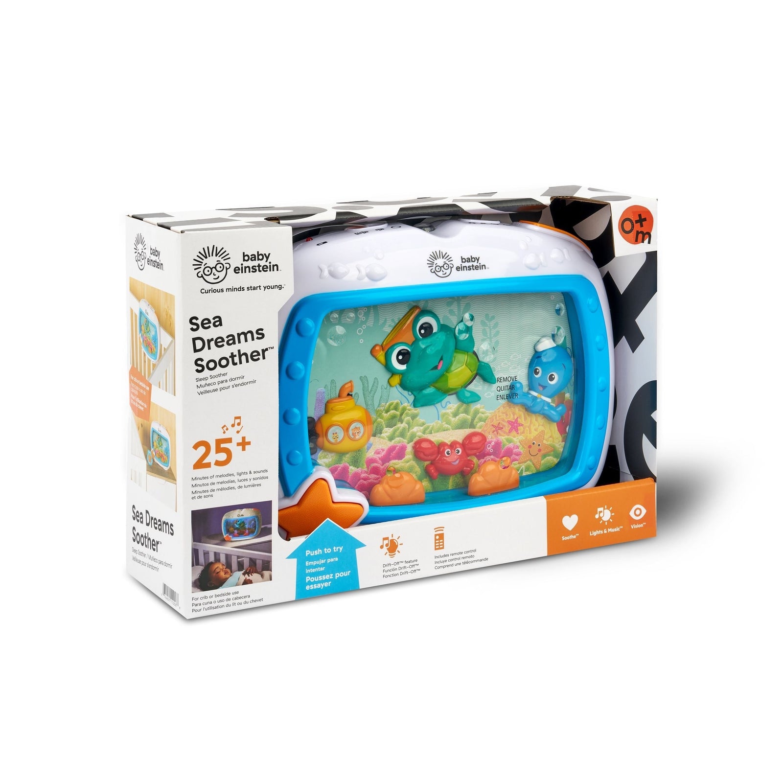 Baby Einstein Sea Dreams Soother Musical Crib Toy and Sound Machine J7I3 - product image 2