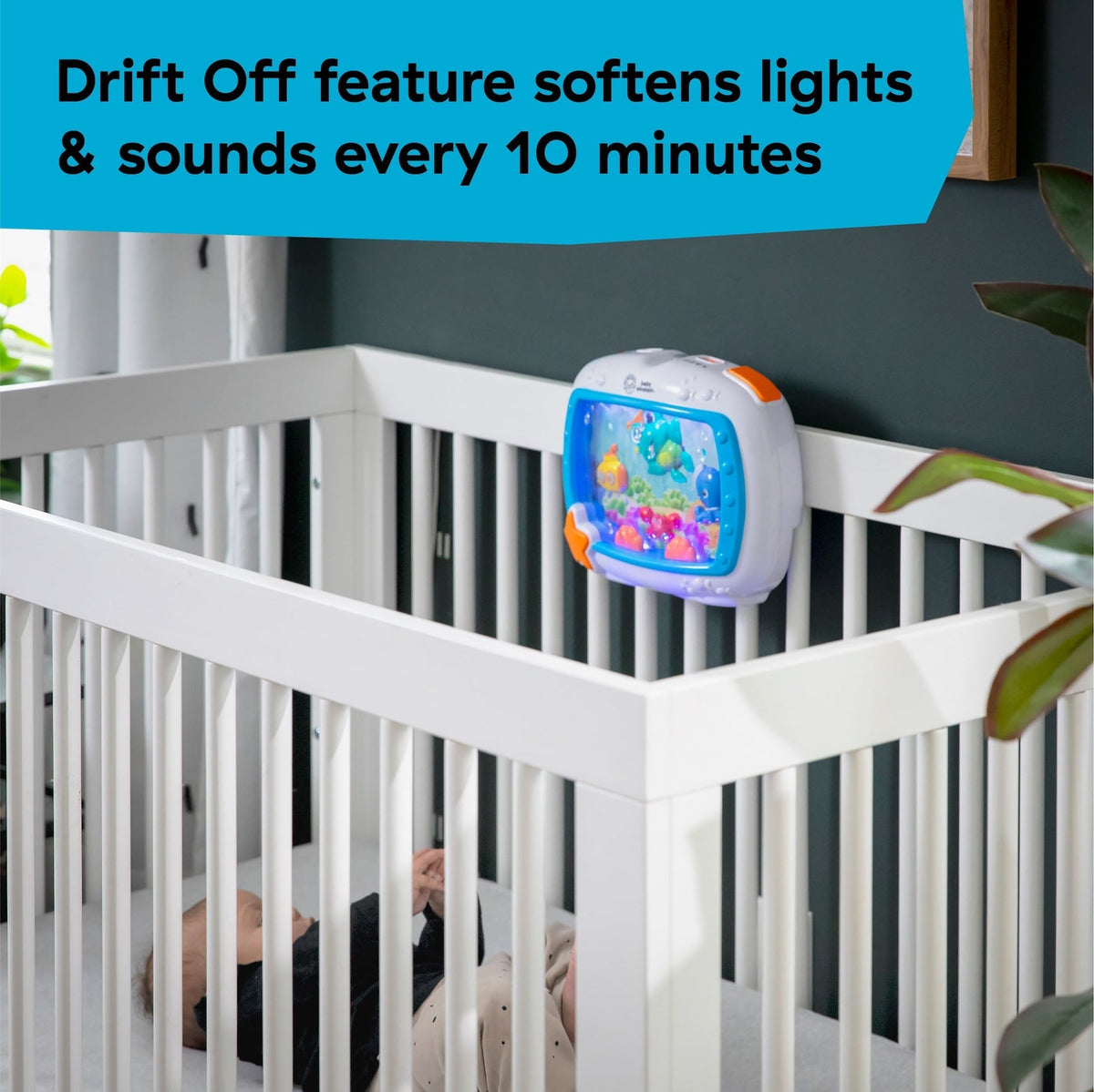 Baby Einstein Sea Dreams Soother Musical Crib Toy and Sound Machine B5G5 - product image 6