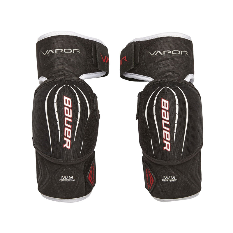 Vapor X Pro Lite Senior Hockey Lightweight Elbow Pads, Black & Red D8W7