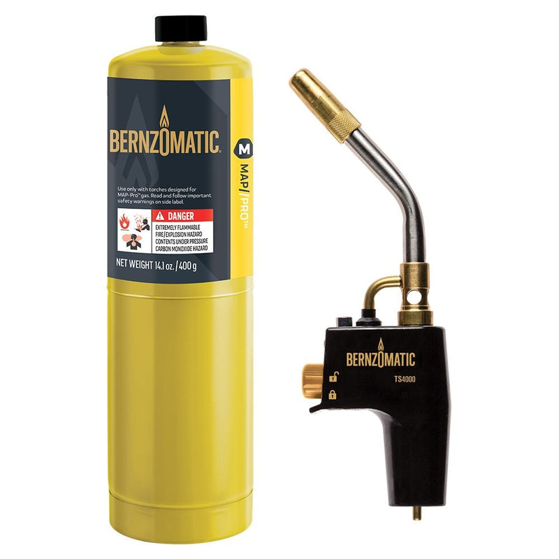TS4000 MAP-Pro High-Heat Propane Torch Kit, 400-g O4H6