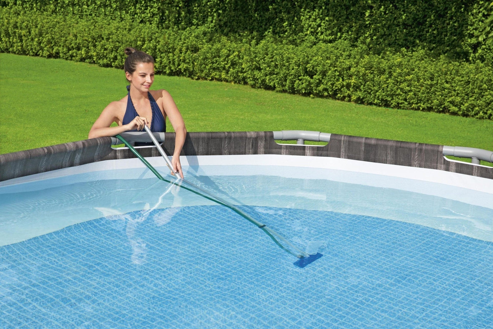 Pool Hydro Cleaning Above Ground Pool Maintanance Kit with Vacuum, Skimmer & Pole M4Q0 - product image 7