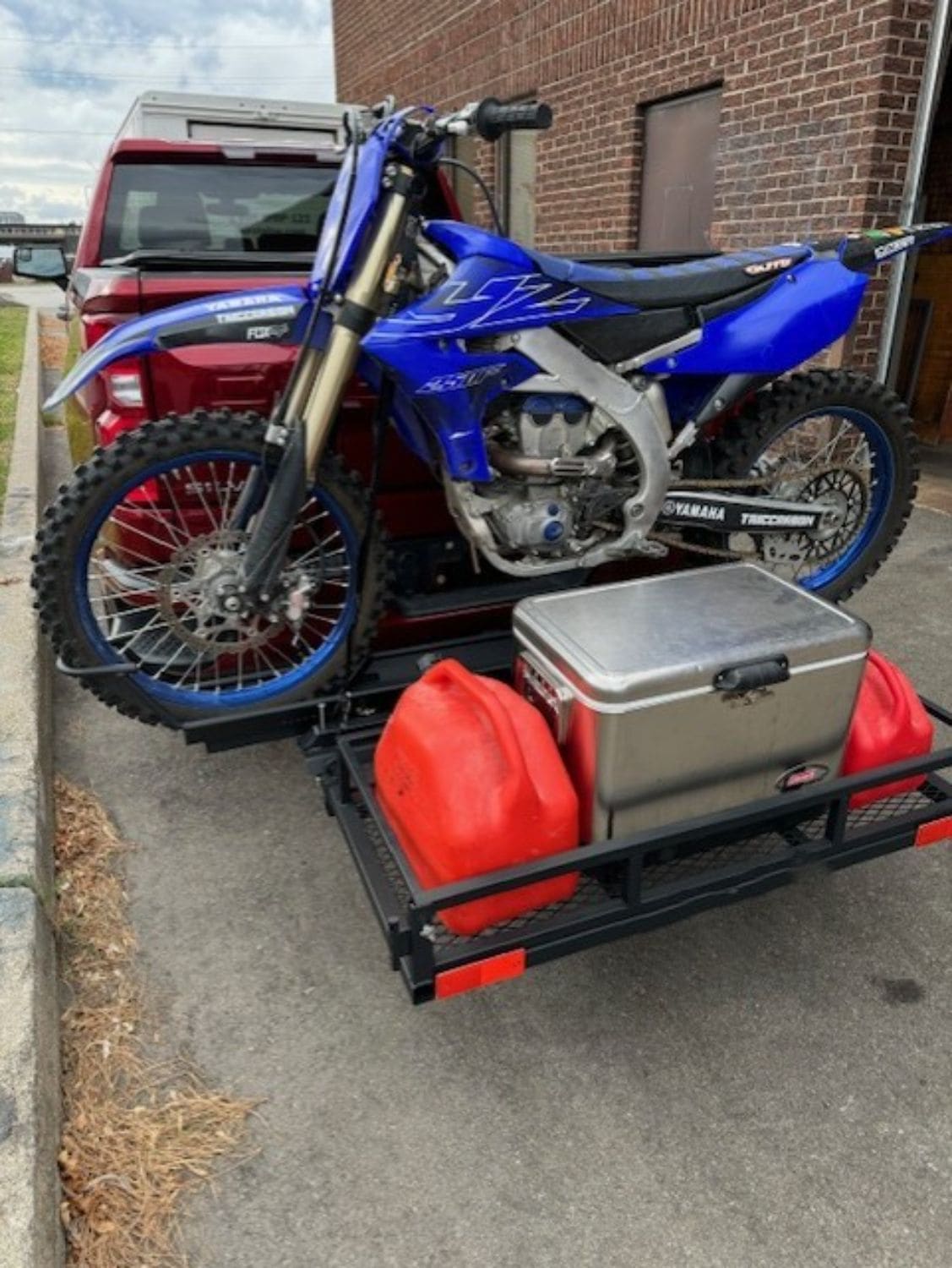 Black Bulldog Cargo Carrier add on to Mountain Lion Motorcycle Carrier R1P1 - product image 3