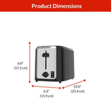 Extra Wide Slots Toaster with 7 Settings, 2-Slices H8X7 - product image 5