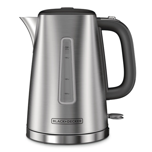 Kitchen Tools Cordless Electric Kettle with Auto Shut Off, Stainless Steel, 1.7L L2D6 - product image 1