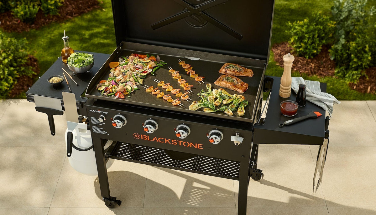 4-Burner LP Gas Portable Griddle with Lid, 36-in T5J3 - product image 5