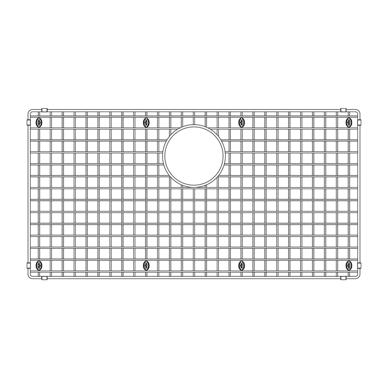 Stainless Steel Sink Grid for 32-in Single Bowl Sinks D0O1