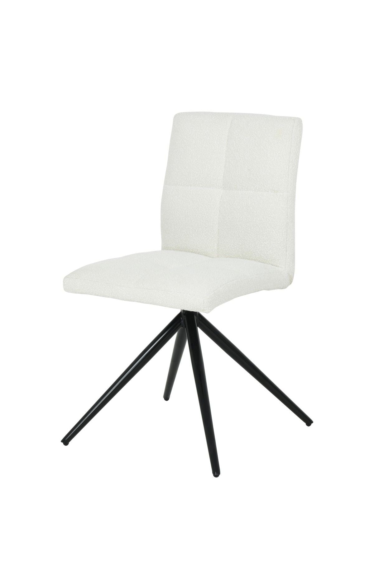 Ethan White Fabric Upholstered Armless Dining Chair, 2-pc S0S5 - product image 1