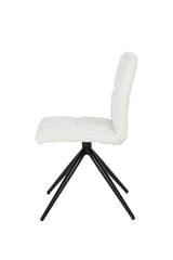 Ethan White Fabric Upholstered Armless Dining Chair, 2-pc S0S5 - product image 5