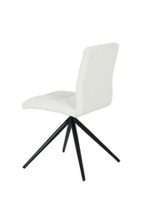 Ethan White Fabric Upholstered Armless Dining Chair, 2-pc S0S5 - product image 6
