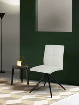Ethan White Fabric Upholstered Armless Dining Chair, 2-pc S0S5 - product image 8