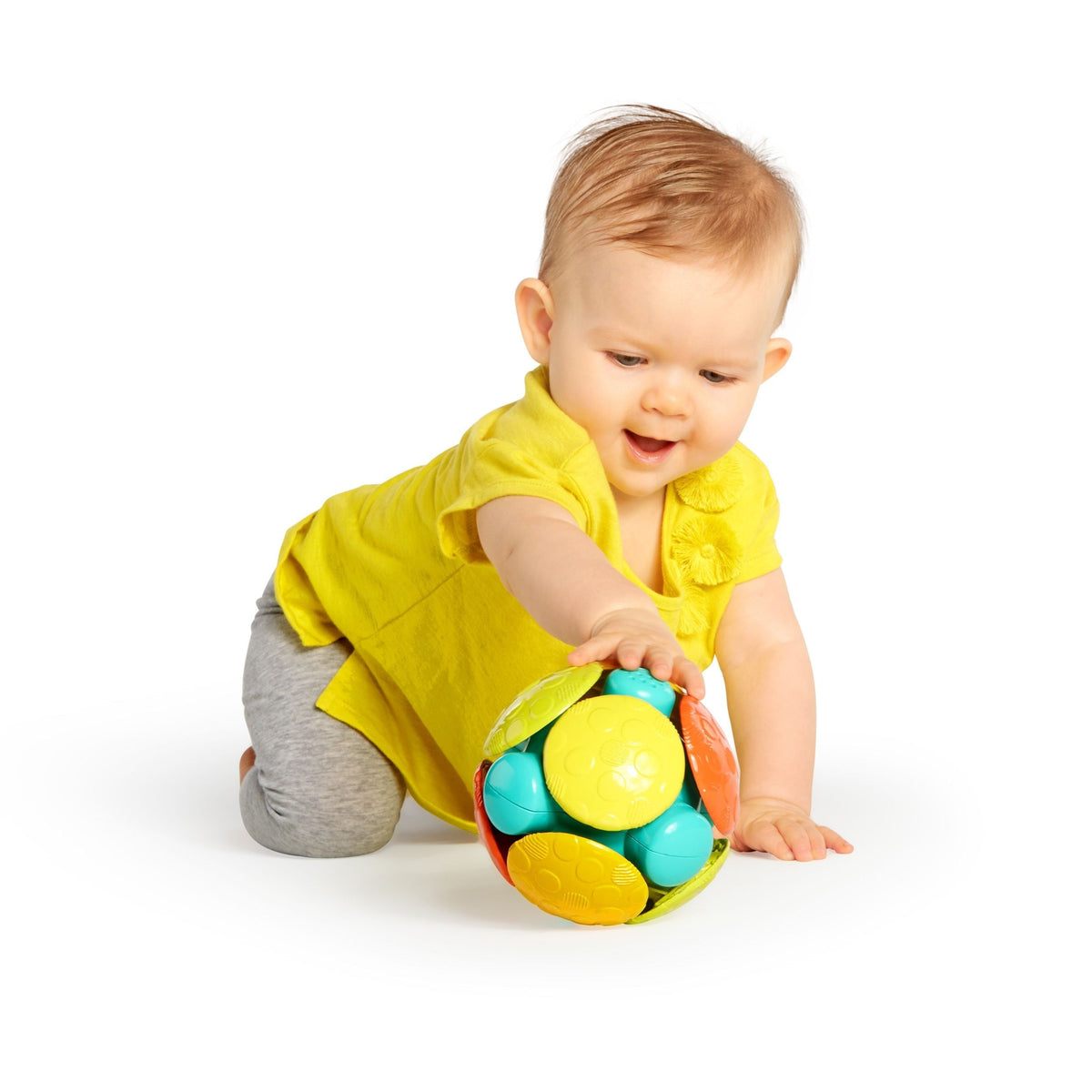 Starts Wobble Bobble Crawl & Chase Activity Ball Toy, Bilingual, Ages 3m+ S4F0 - product image 3