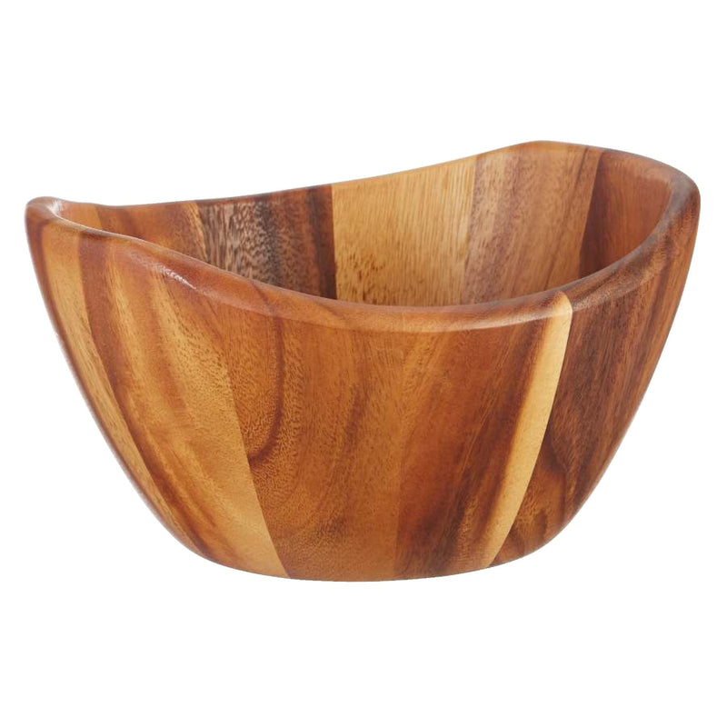 Acacia Wood Serving Bowl, 25-cm L0M2