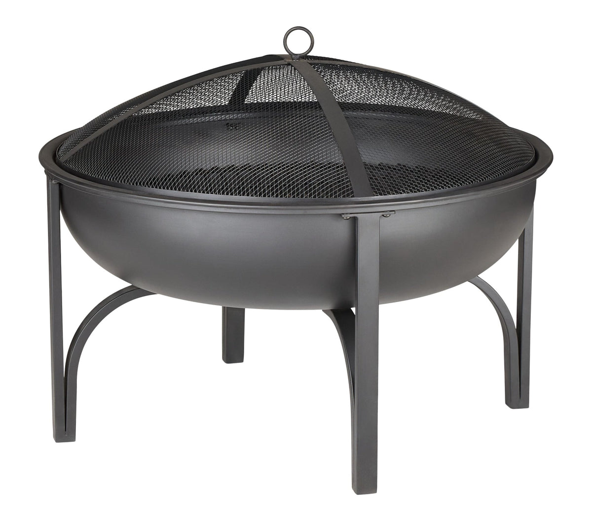 Blairmore Outdoor Wood Burning Fire Pit, 29-in, Black R8F3 - product image 1
