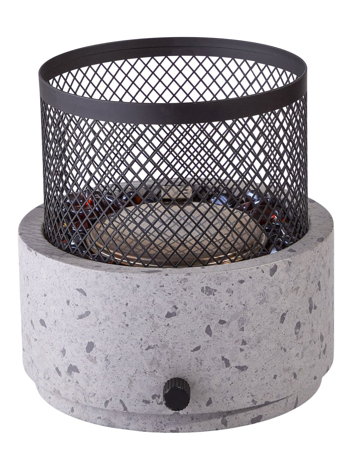 Cinder Round Outdoor Tabletop Gas Fire Pit, 11,000 BTU O0G7 - product image 2