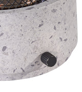 Cinder Round Outdoor Tabletop Gas Fire Pit, 11,000 BTU O0G7 - product image 3