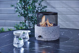 Cinder Round Outdoor Tabletop Gas Fire Pit, 11,000 BTU O0G7 - product image 7