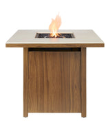 Clarke LP Gas Outdoor Fire Table, 40,000 BTUs, 30-in, Brown R5T1 - product image 6