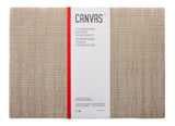 Lurex Rectangle Textilene Woven Placemat, Prosecco, 13-in x 18-in, 4-pk P8B4 - product image 2