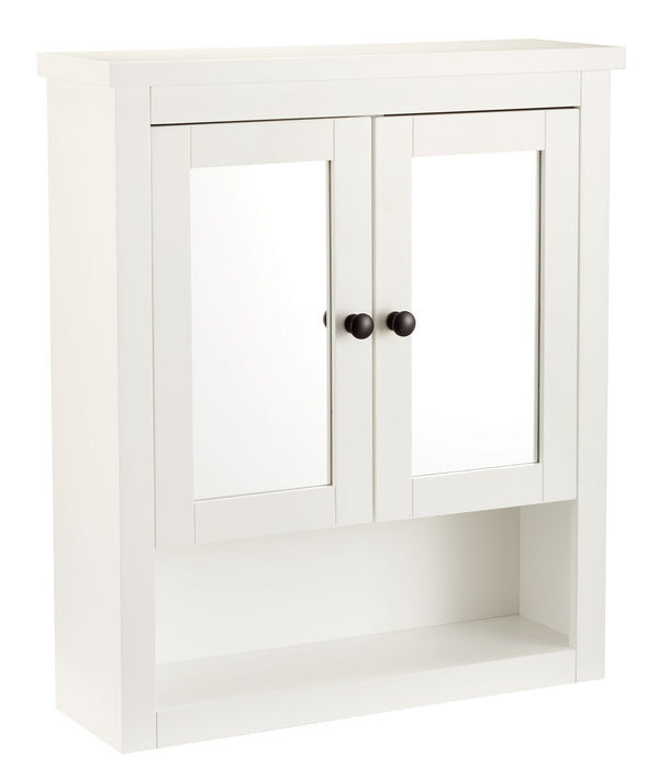 Luxton Wall-Mount Bathroom Cabinet, White P2V9