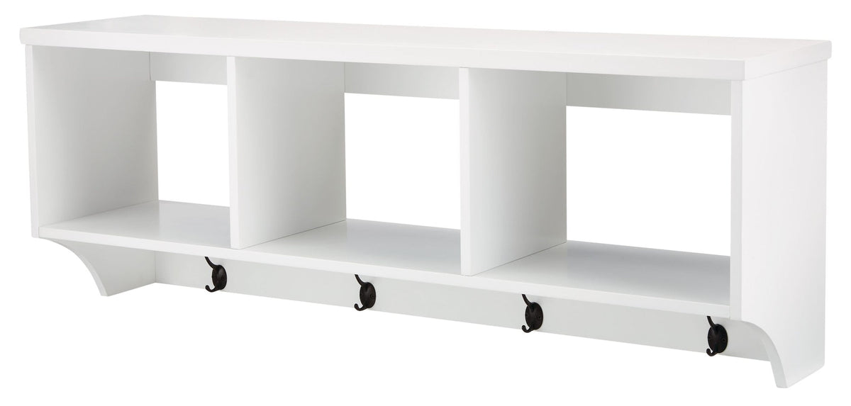 Overbrook Entryway Wall-Mount Organizer, White R3L7 - product image 1