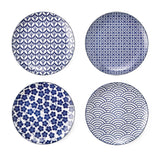 Patterned Porcelain Side Plates Serveware Set, 4-pk U8L0 - product image 1