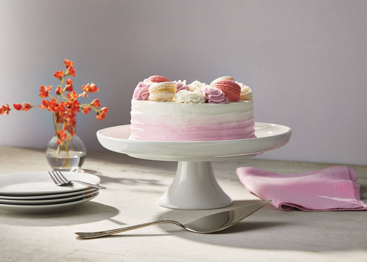 Porcelain Multi-Functional Cake Stand, White, 11.75-in P8E5 - product image 3