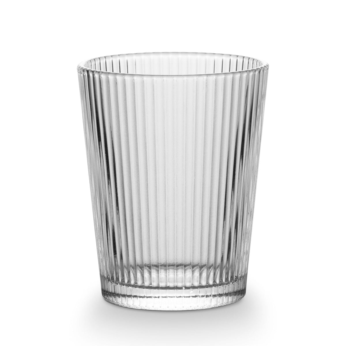 Ribbed DOF Dinner Glass Set, Lead-free, 4-pc A8H3 - product image 6