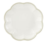 Scalloped Side Plate, BPA-free, Plastic, Ivory Colour Z7V1 - product image 1