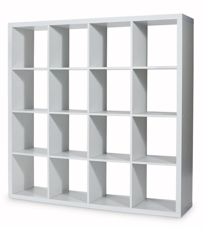 Wilmer 16-Cube Organizer, White G2T5