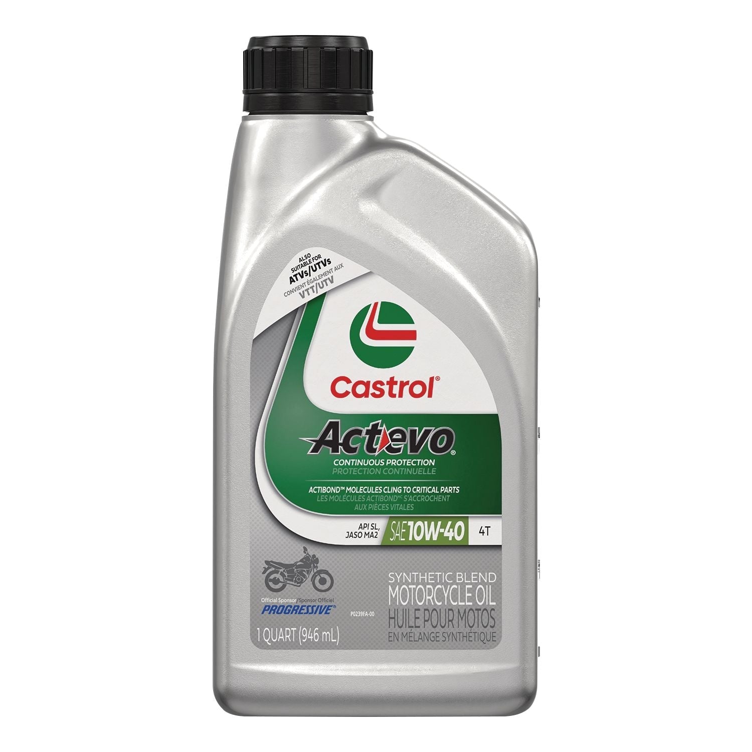 Actevo Motorcycle Oil 4T 10W40, 946-mL B7L8 - product image 1