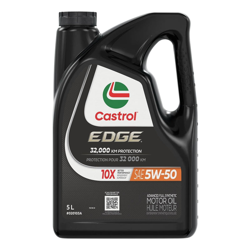 EDGE 5W50 Advanced Synthetic Engine/Motor Oil, 5-L A8Y2